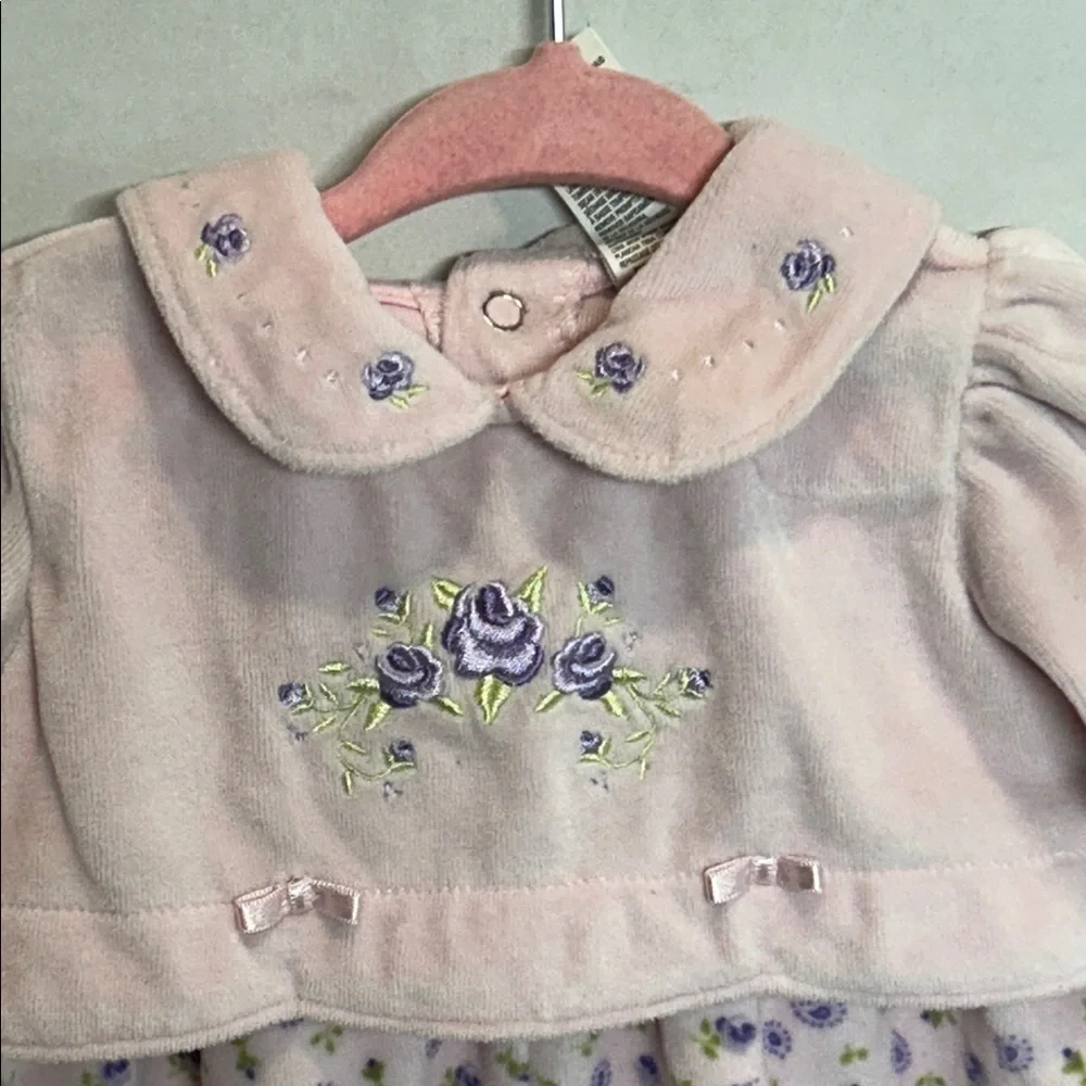 Floral Pink Kids One Piece